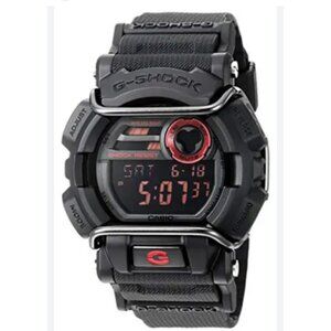 Casio Men's G-Shock GD400-1CR Black Resin Sport Watch Nearly New